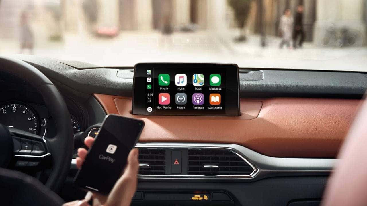 2019 Mazda CX-9 Apple Carplay connectivity