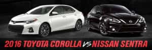 Toyota Corolla Compared to Nissan Sentra - Toyota of Gastonia