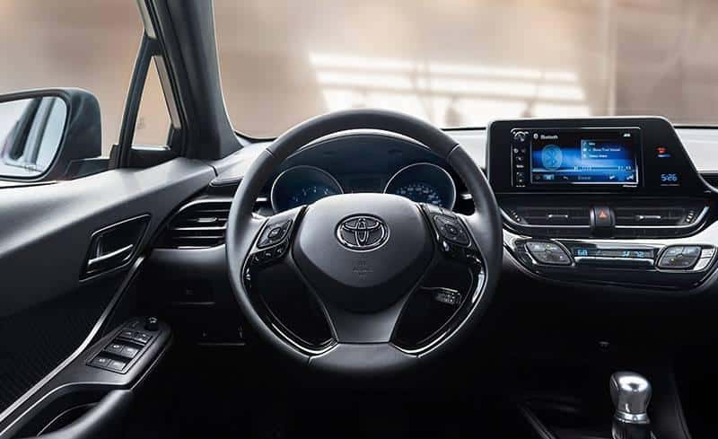 2018 Toyota C-HR XLE Premium Black Interior