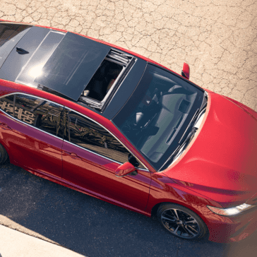 2018 Toyota Camry with panoramic roof