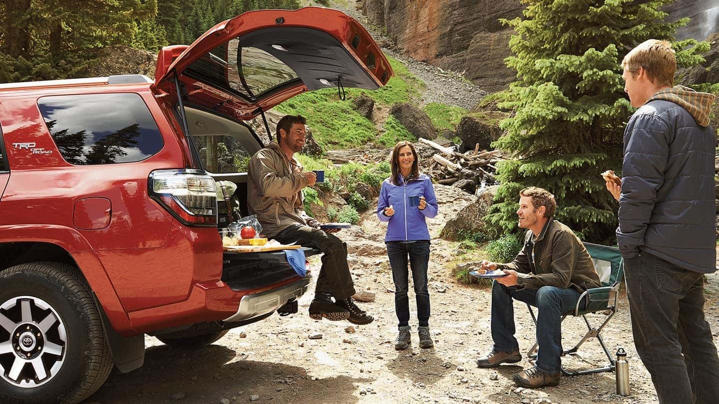 2018 Toyota 4Runner camping