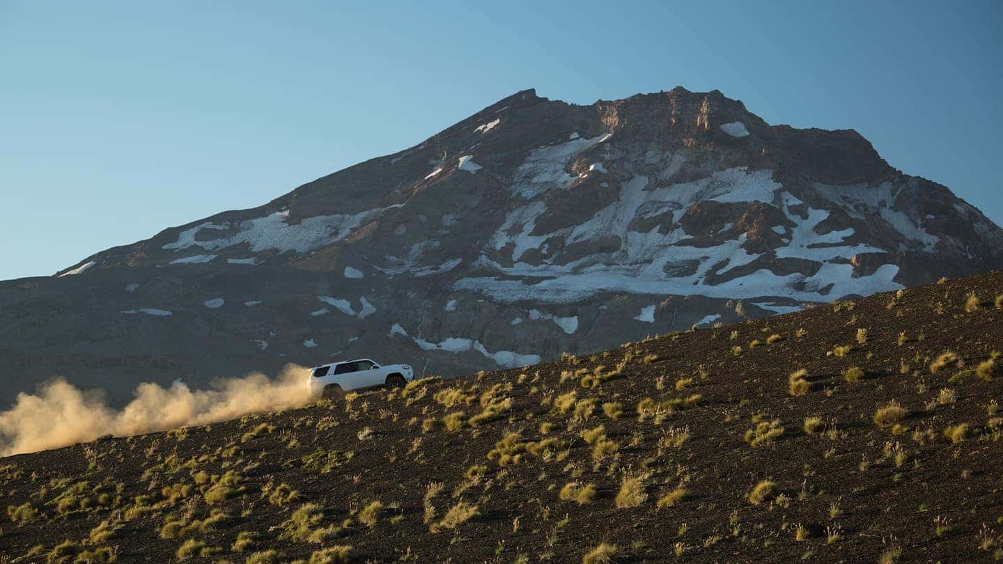 2018 Toyota 4Runner climbing