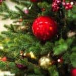 Christmas tree with decorations