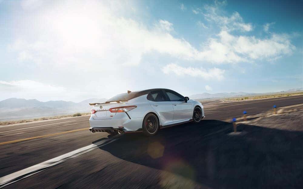 White Toyota Camry