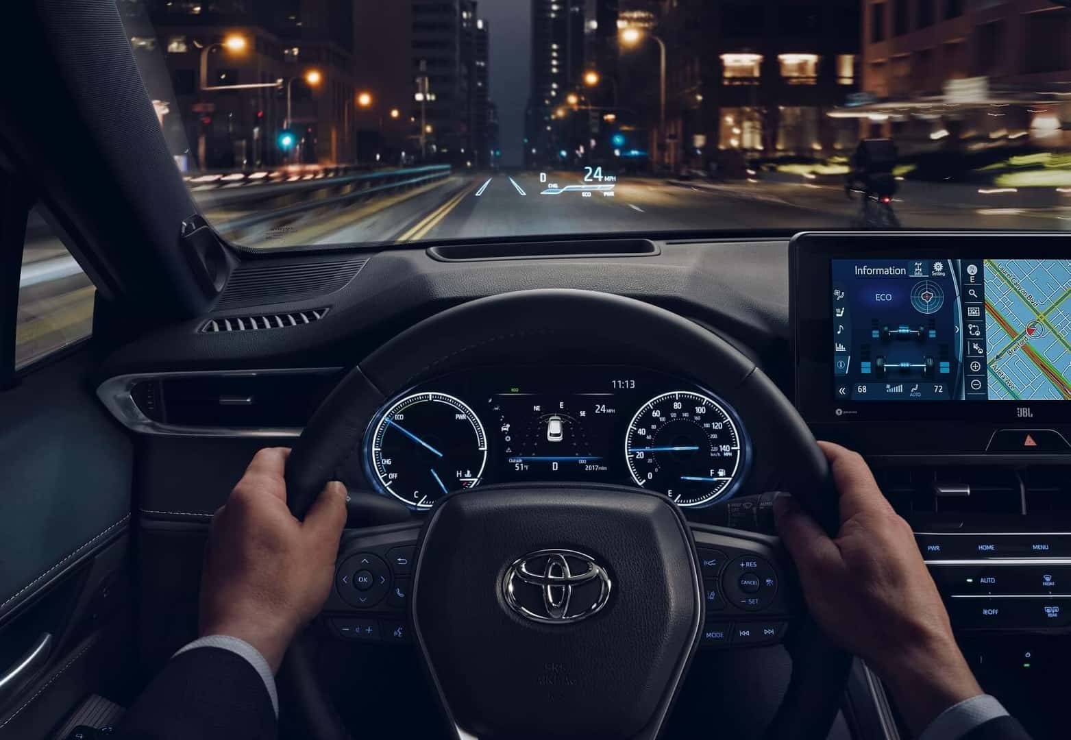 2021 Toyota Venza Interior Technology