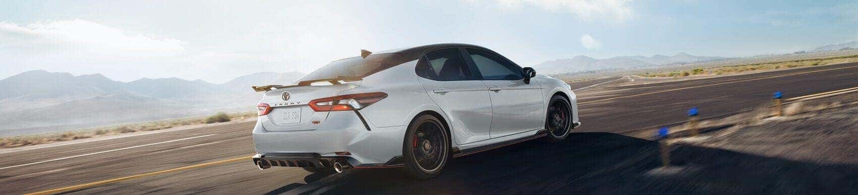 White Toyota Camry