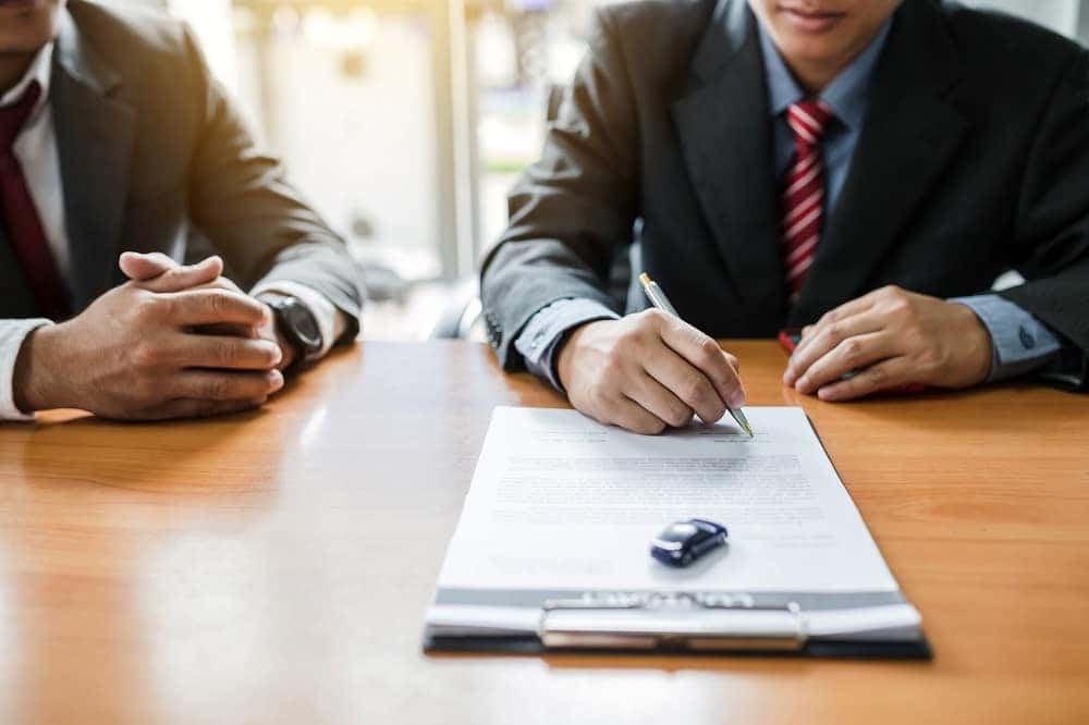 Finance Department at Dealership