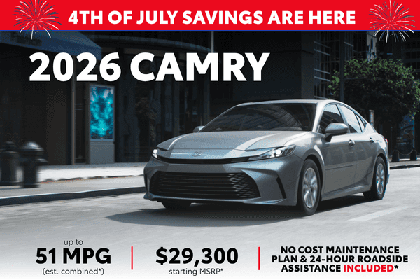 New 2026 Camry LE