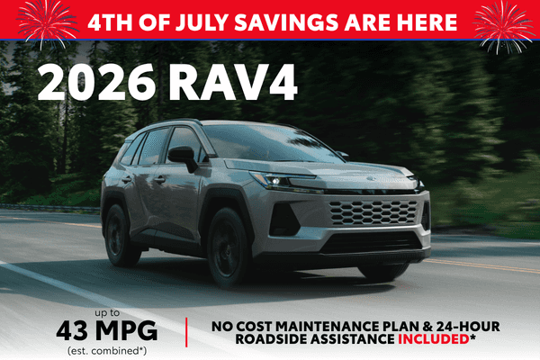 New 2026 Toyota RAV4 LE