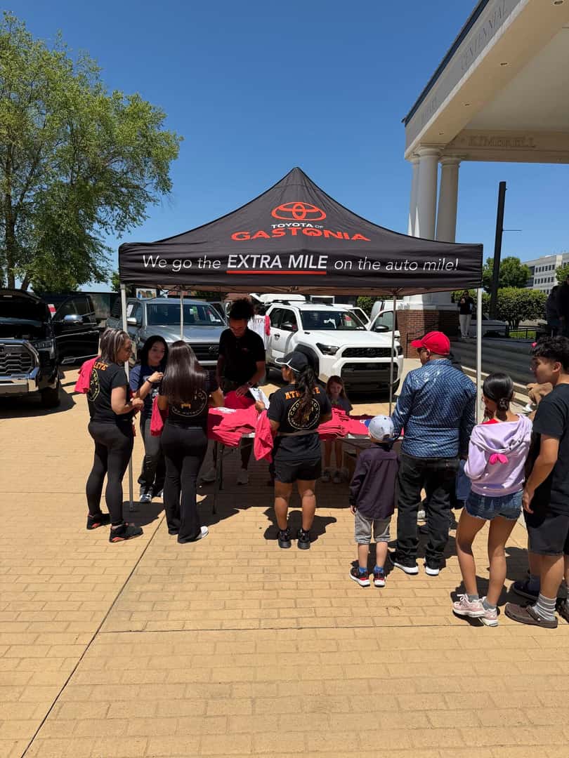Toyota of Gastonia Booth at Gastonia Cinco de Mayo celebration