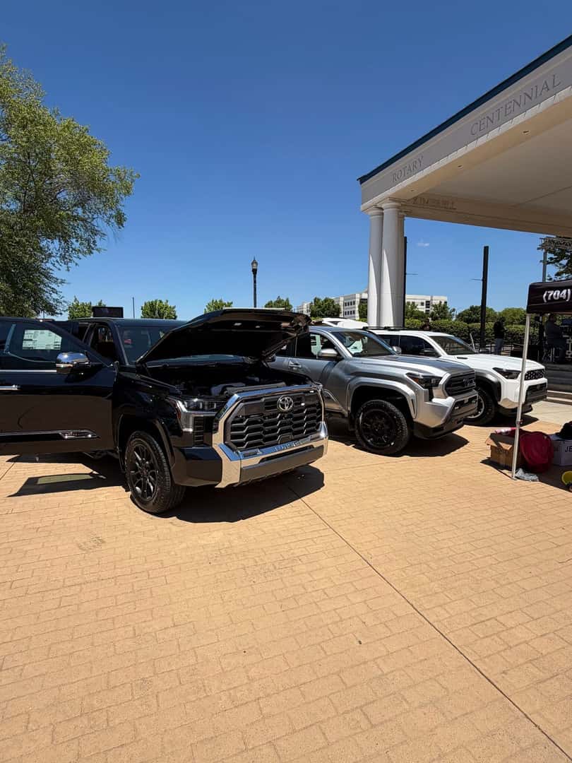Tundra, Tacoma, and 4Runner on display at Gastonia Cinco de Mayo celebration