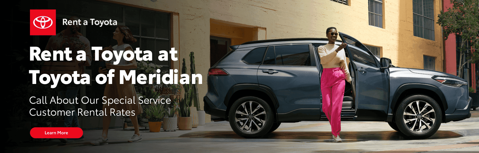 Rent a Toyota at Toyota of Meridian