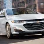 white 2021 Chevrolet Malibu