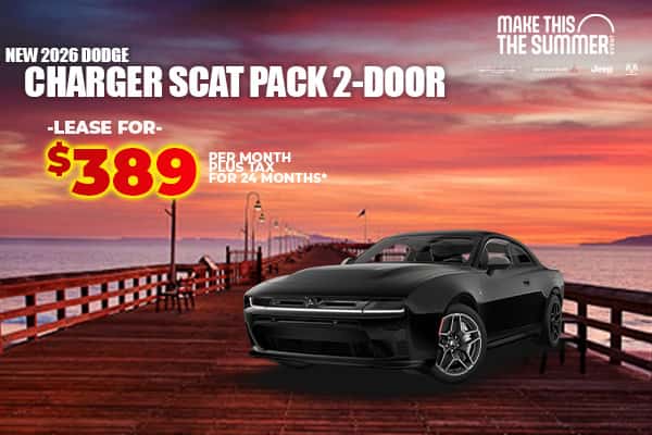 New 2026 Dodge CHARGER SCAT PACK 2-DOOR