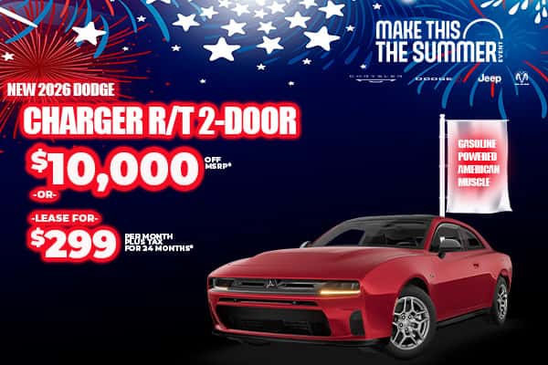 New 2026 Dodge CHARGER R/T 2-DOOR
