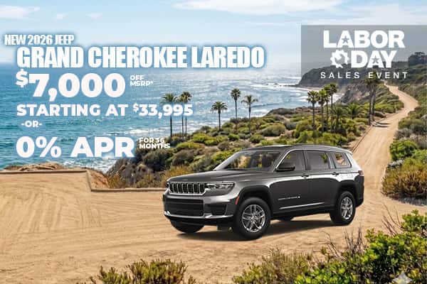 New 2026 Jeep GRAND CHEROKEE LAREDO