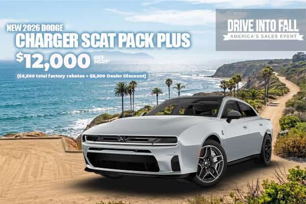 New 2026 Dodge CHARGER SCAT PACK PLUS