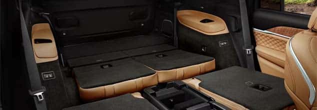 Second- and Third-Row Seats Folded