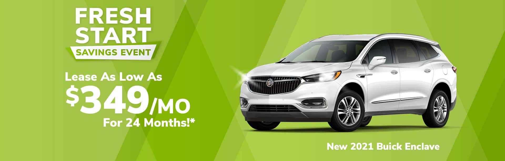 Lease Special on New Buick Enclave near Clinton, Indiana
