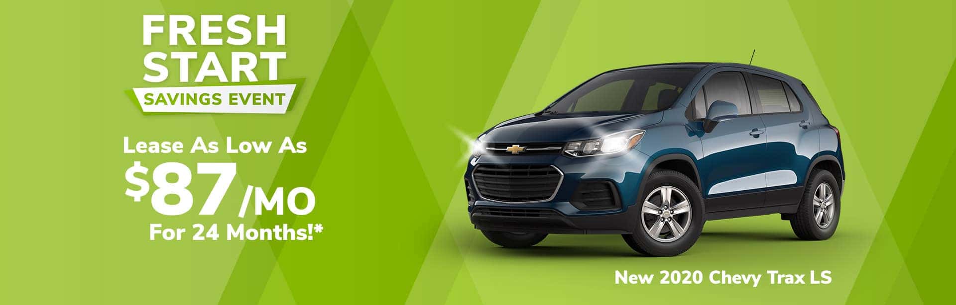 Best lease offer on a new Chevrolet Trax near Brazil Indiana