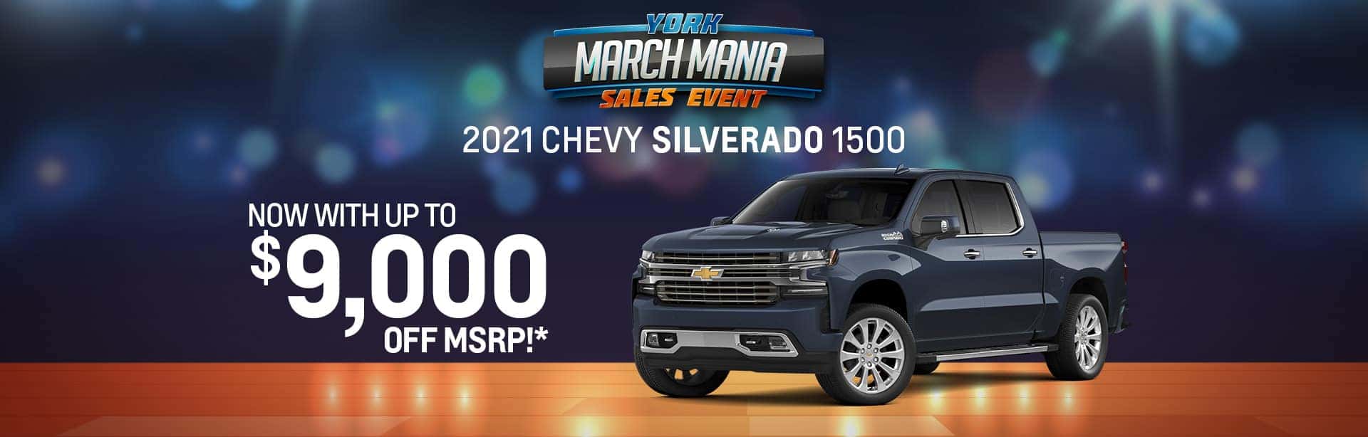 Best lease offer on a new 2021 Chevy Silverado 1500 near Indianapolis IN