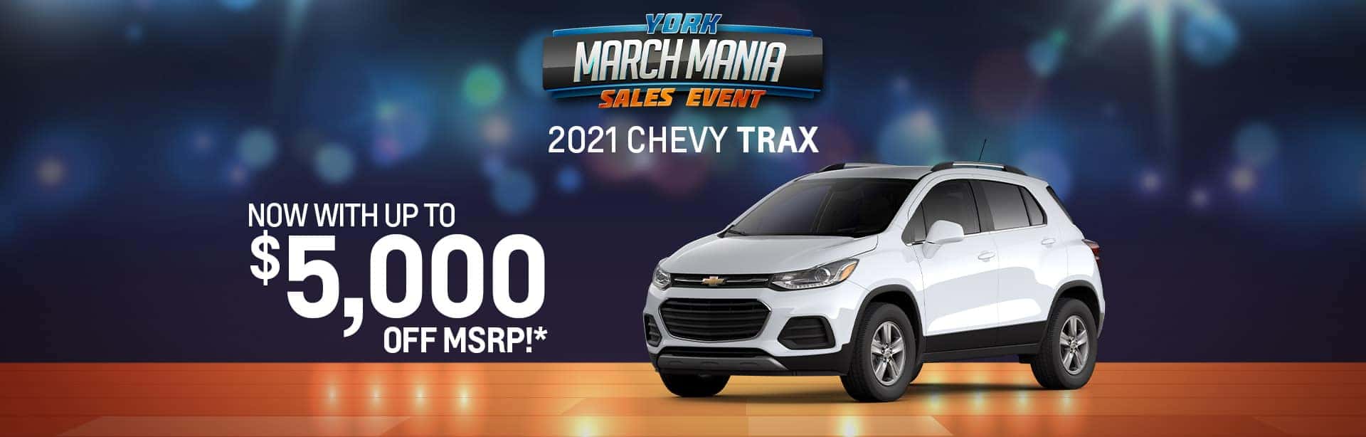 Best rebate offer on a new 2021 Chevy Trax near Brazil IN