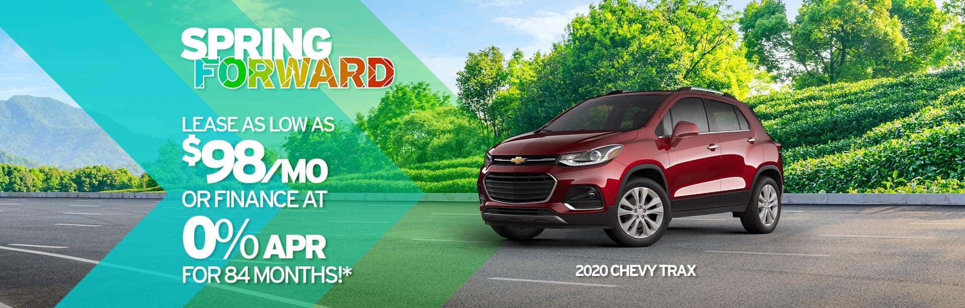 Lease offer on an all-new 2021 Chevy Trax near Brazil IN