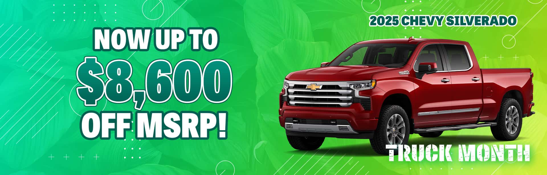 Savings Special on a New Chevrolet Silverado 1500 near Clinton, Indiana