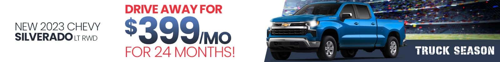 Lease Special on a New Chevrolet Silverado 1500 near Clinton, Indiana