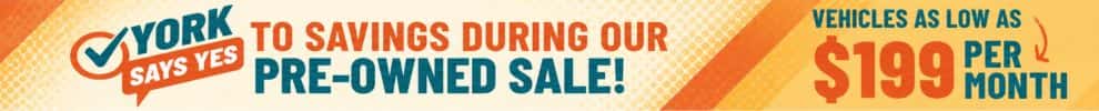 Say Yes to Pre-owned savings at York Chevy in Brazil, Indiana.